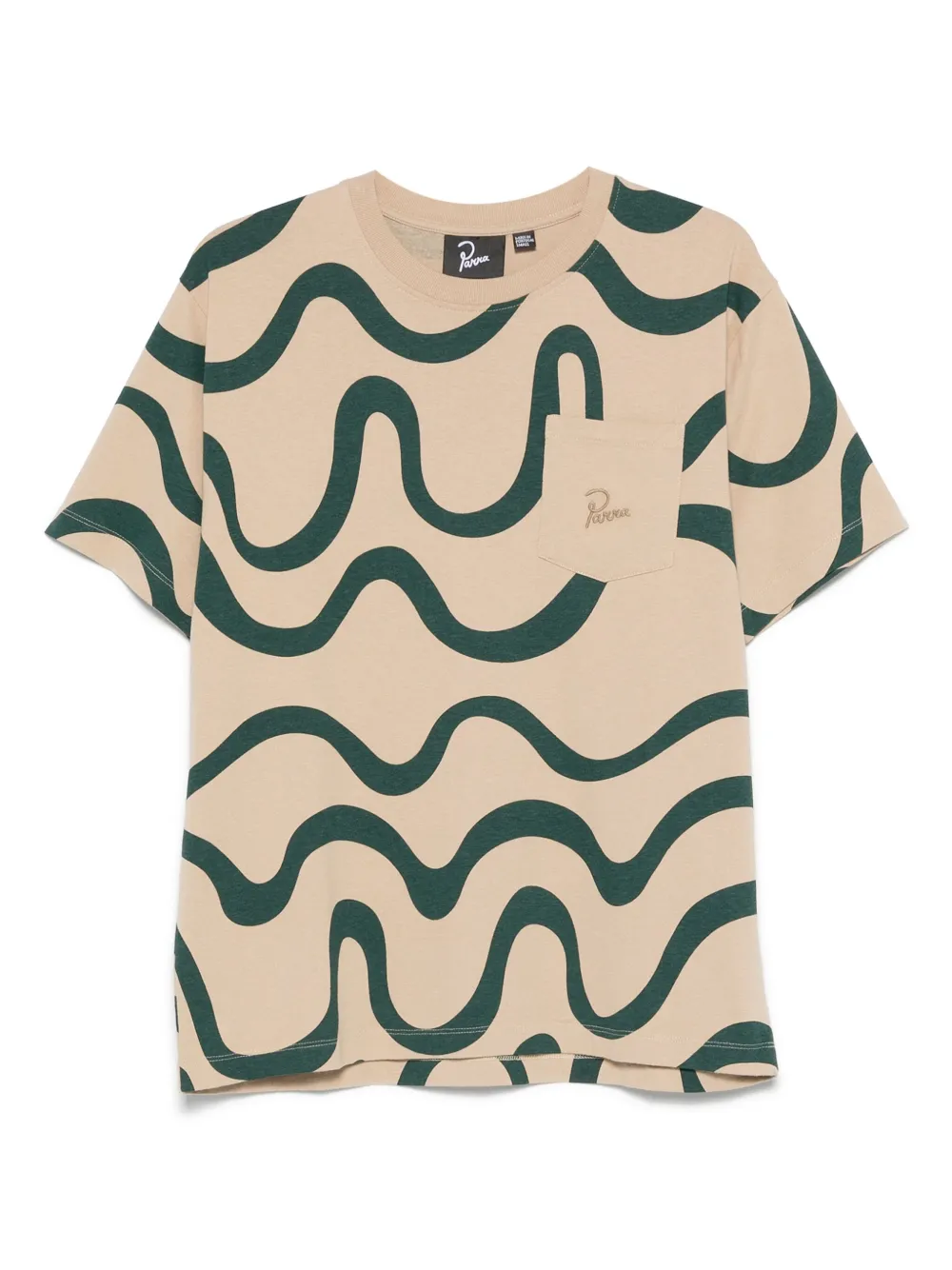 BY PARRA abstract-print T-shirt - Toni neutri