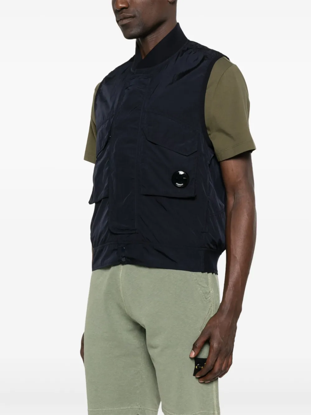 C.P. Company Chrome-R gilet Blauw