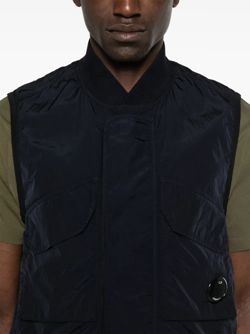 C.P. Company Chrome-R gilet Blauw