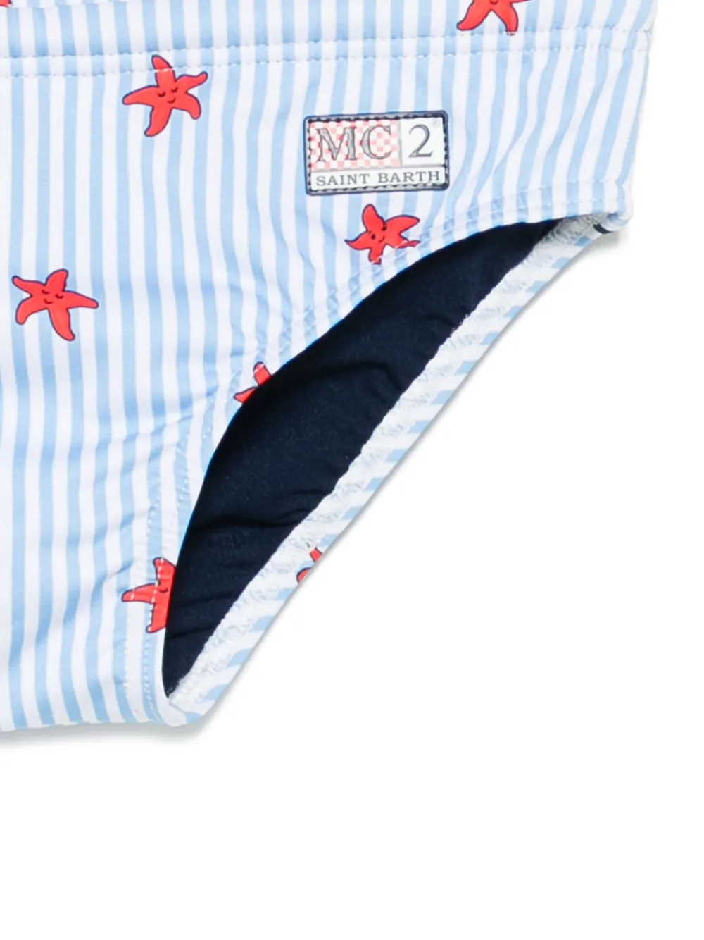 MC2 Saint Barth Kids Billy zwembroek Blauw