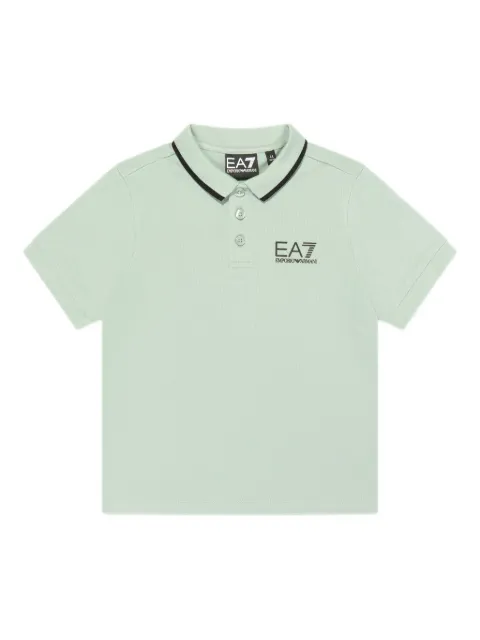 Emporio Armani Kids logo polo shirt