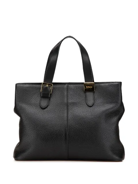 Burberry Pre-Owned 2000-2017 Leather tote bag