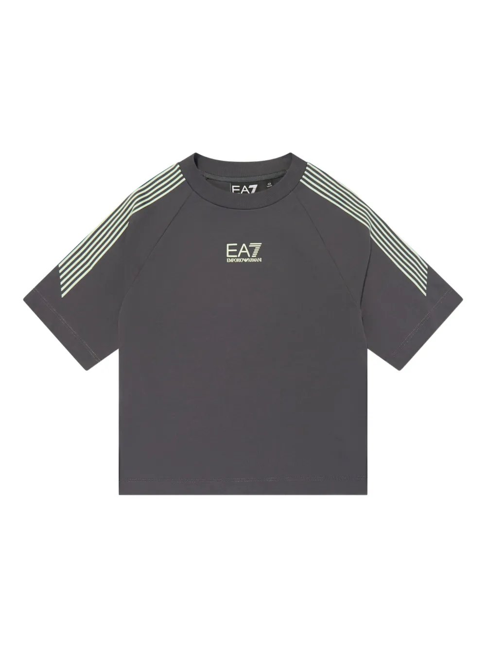 Emporio Ar i Kids T-shirt met logo Grijs