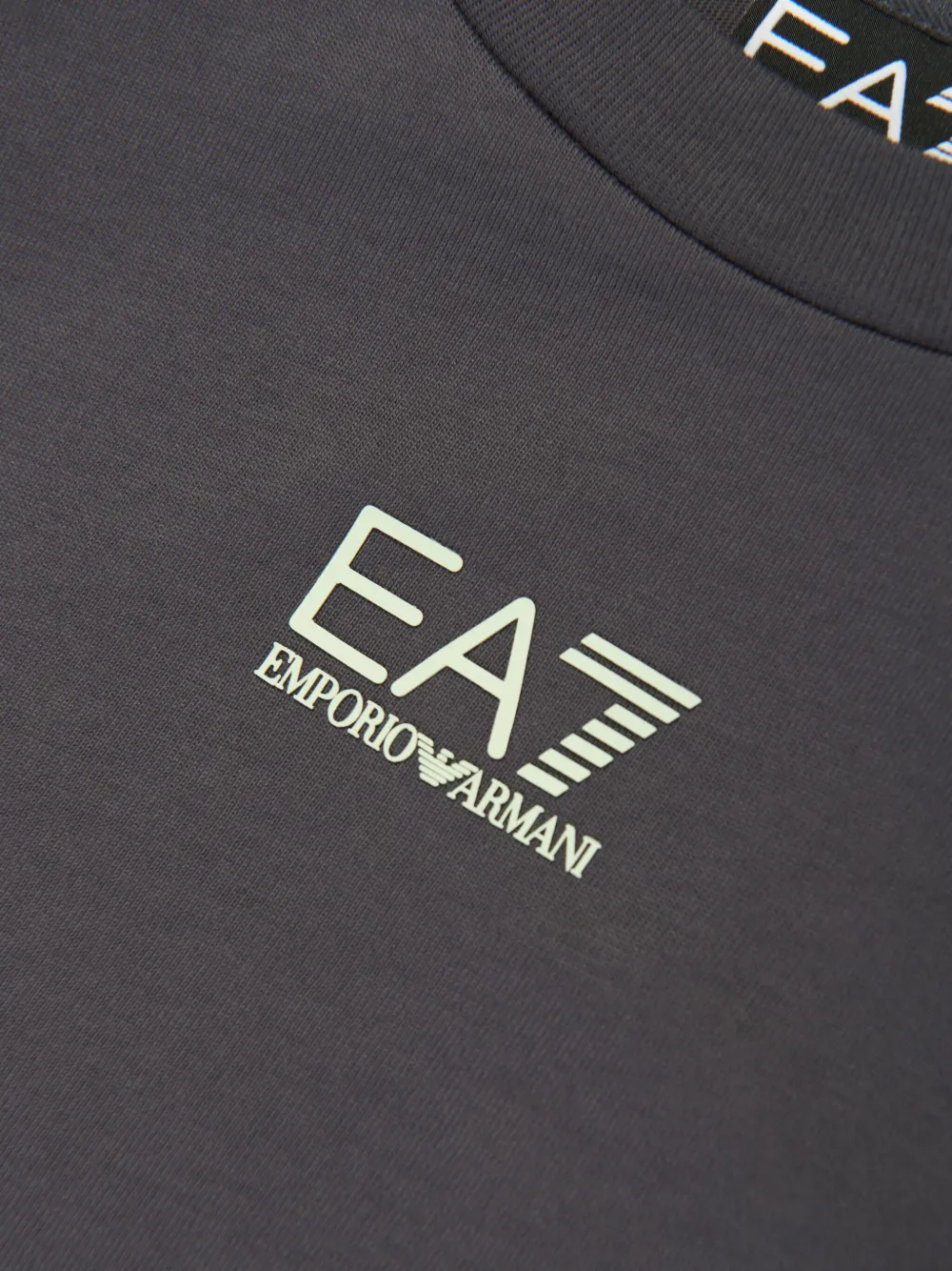 Emporio Armani Kids T-shirt met logo Grijs
