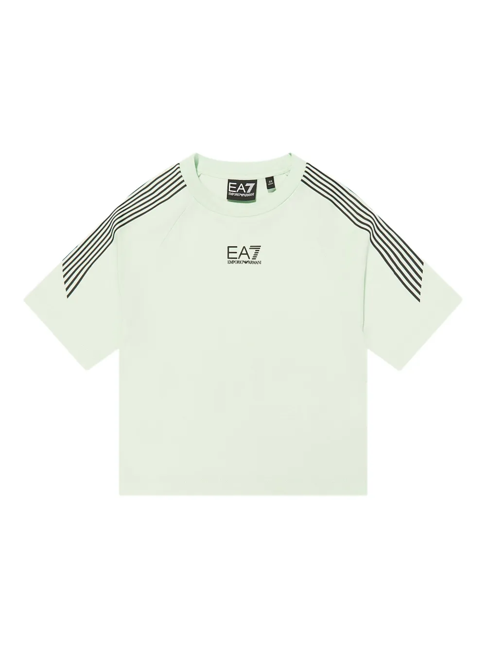 Emporio Ar i Kids T-shirt met logo Groen
