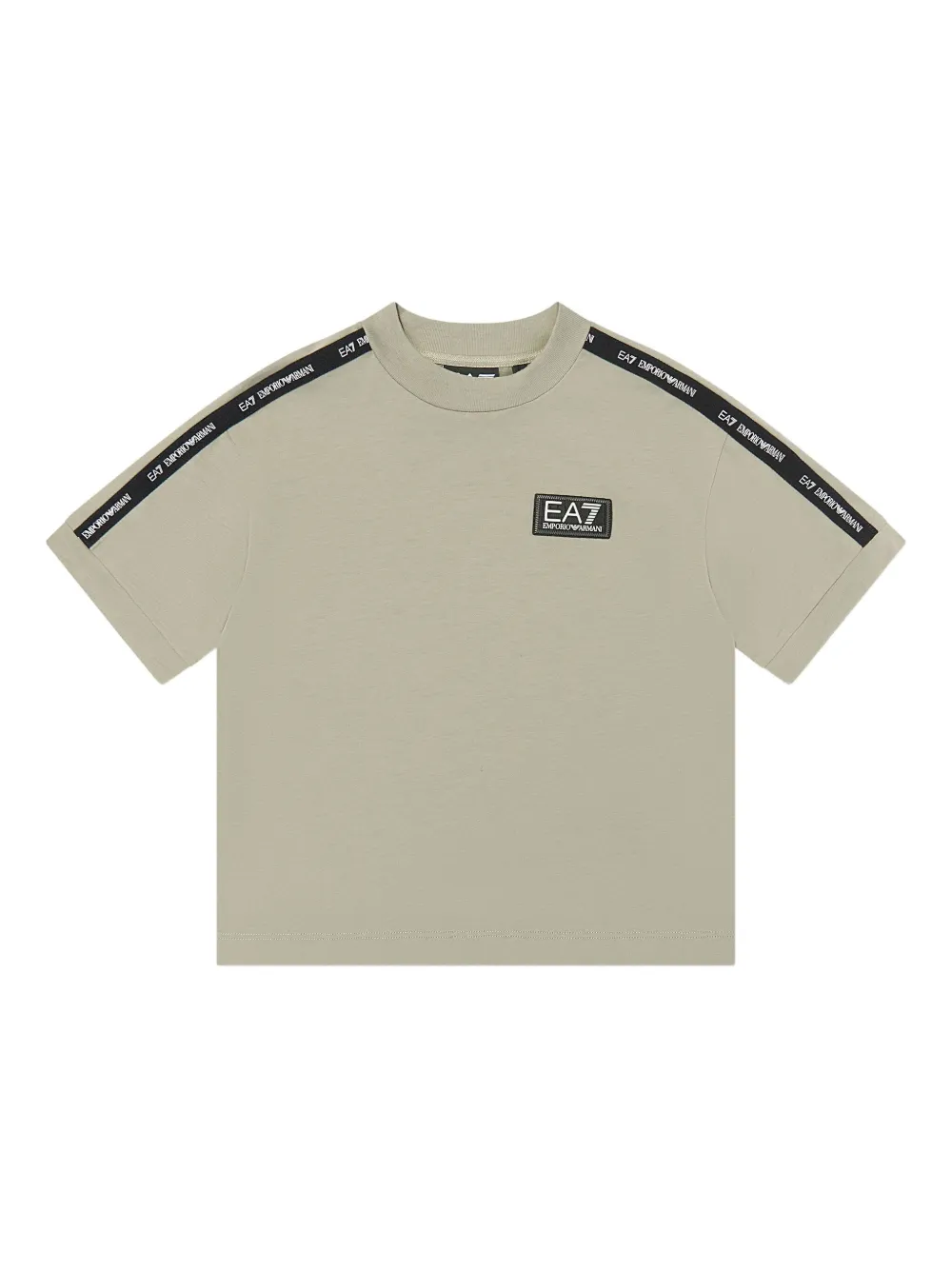 Emporio Ar i Kids T-shirt met logo Beige