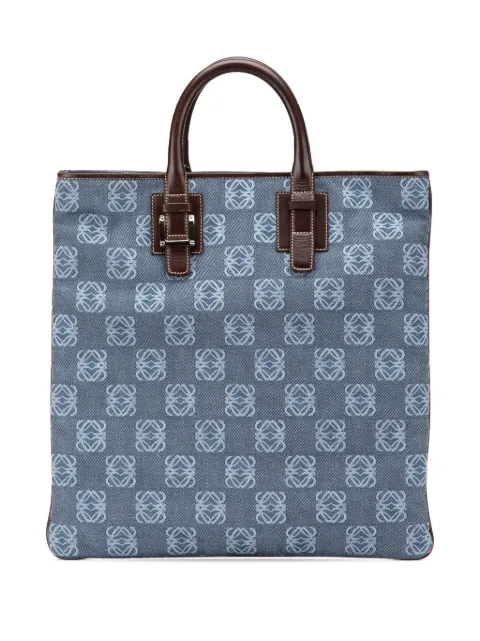 Loewe Pre-Owned 2003 Anagram Denim tote bag