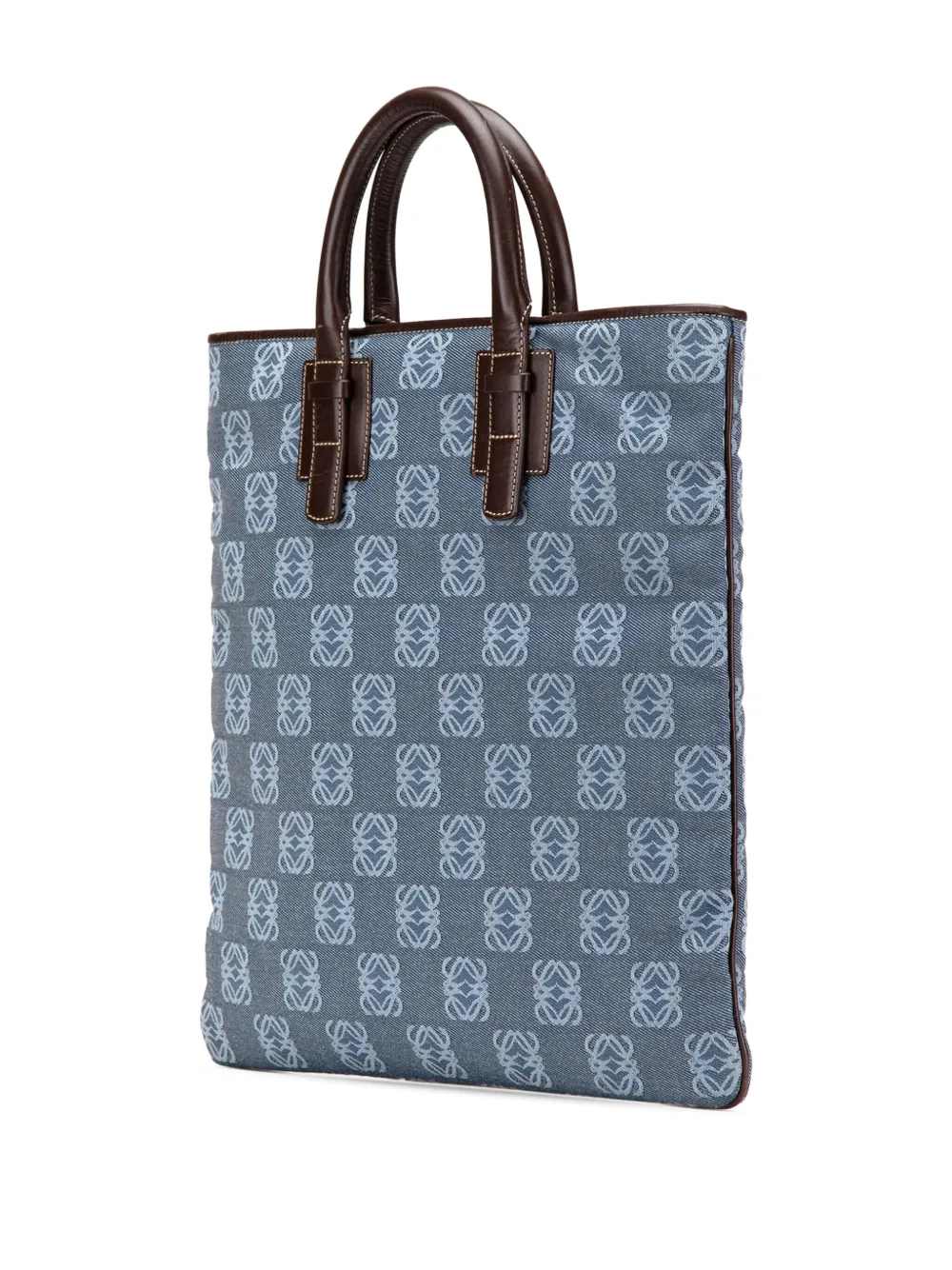 Loewe Pre-Owned 2003 Anagram Denim tote bag | Pre-Owned | Image 2