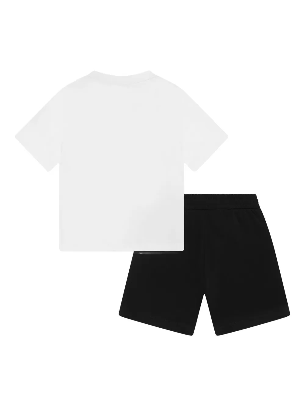 Emporio Armani Kids Trainingspak met logoprint Zwart