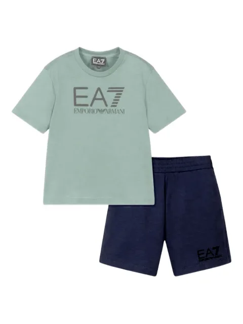 Emporio Armani Kids logo-print tracksuit