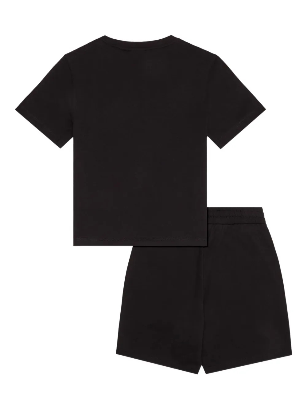 Emporio Armani Kids Trainingspak met logoprint Zwart