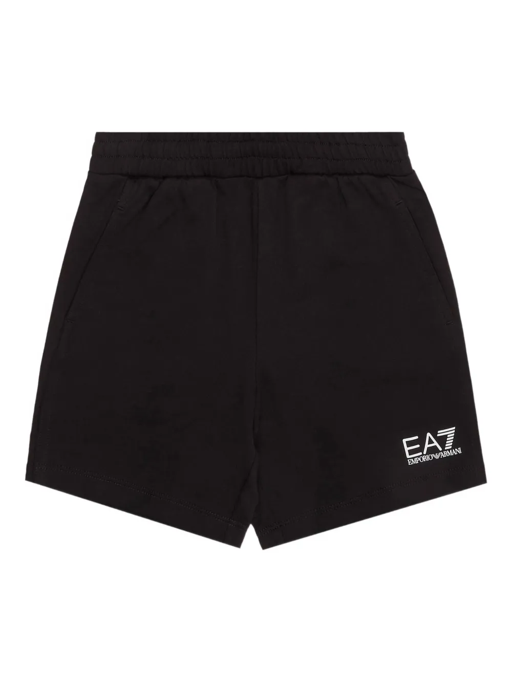 Emporio Armani Kids Trainingspak met logoprint Zwart