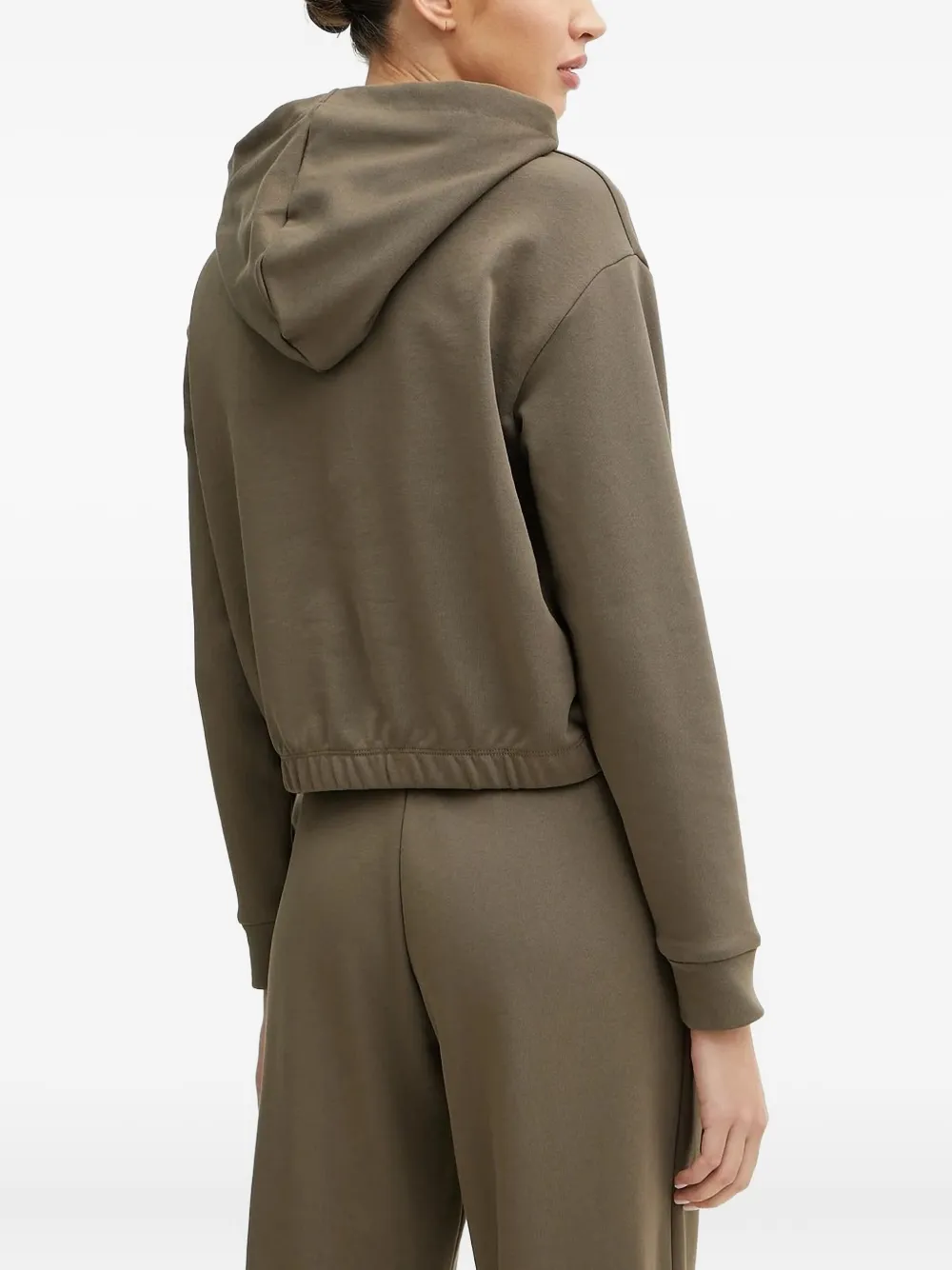 Armani Exchange Hoodie met logoplakkaat - Groen