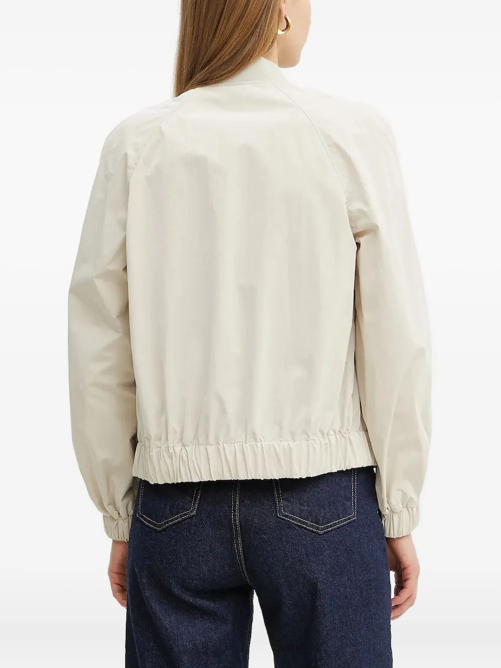 Armani Exchange logo-plaque bomber jacket | Varsity Jackets | Image 2