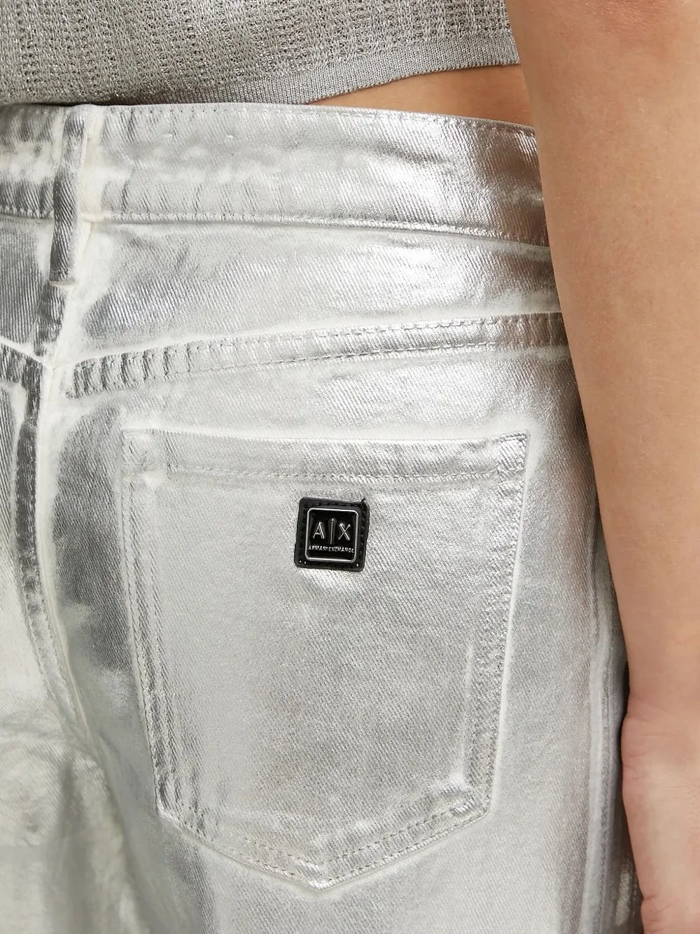 Armani Exchange Straight jeans Grijs