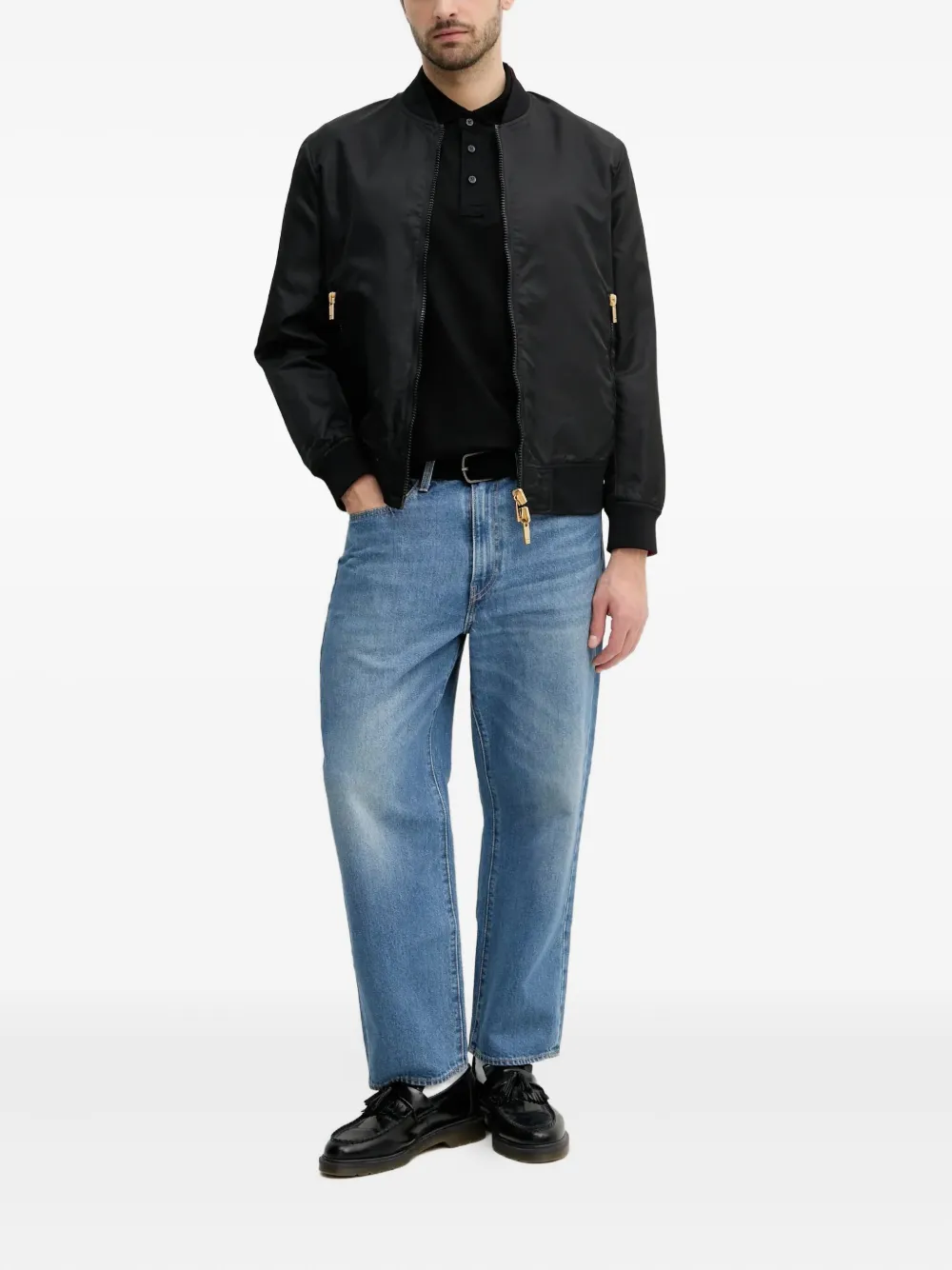 Armani Exchange embroidered-snake reversible bomber jacket | Bomber Jackets | Image 2