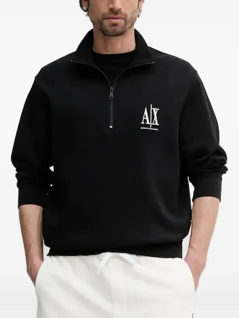Armani Exchange logo-print sweatshirt