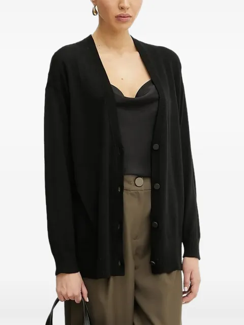 Armani Exchange cable-knit cardigan