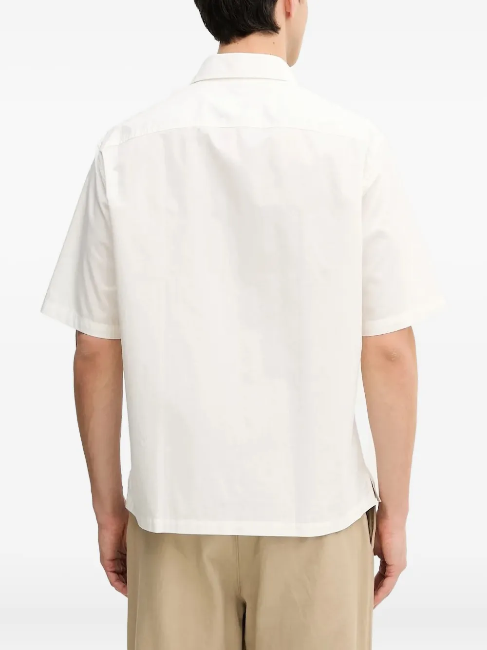 Armani Exchange pocket short-sleeve shirt - Wit