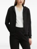 Armani Exchange zip-up hoodie - Black