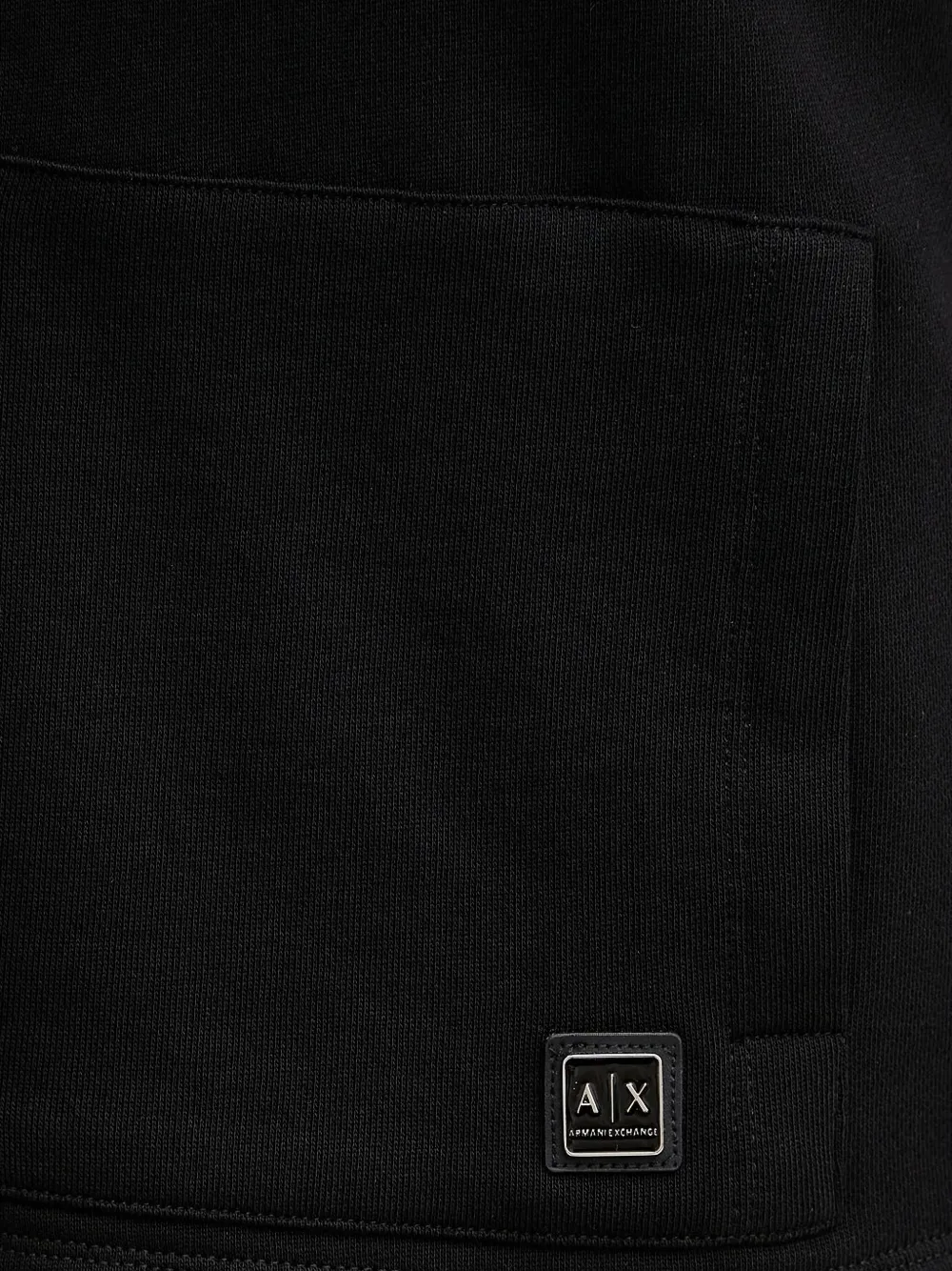 Armani Exchange Hoodie met rits Zwart