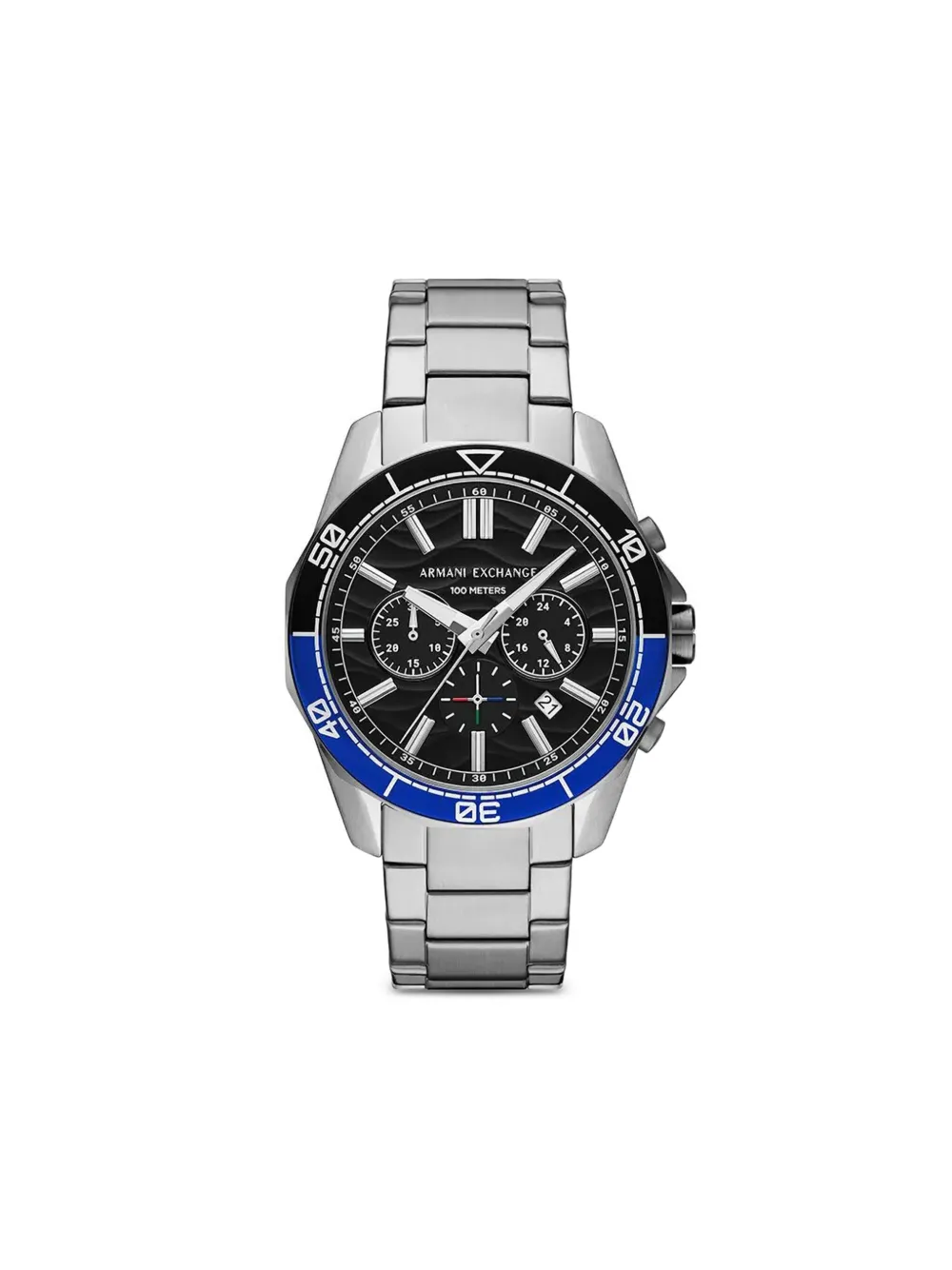 Armani Exchange round-face set 44mm | Preto | Image 1