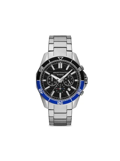 Armani Exchange round-face set 44mm