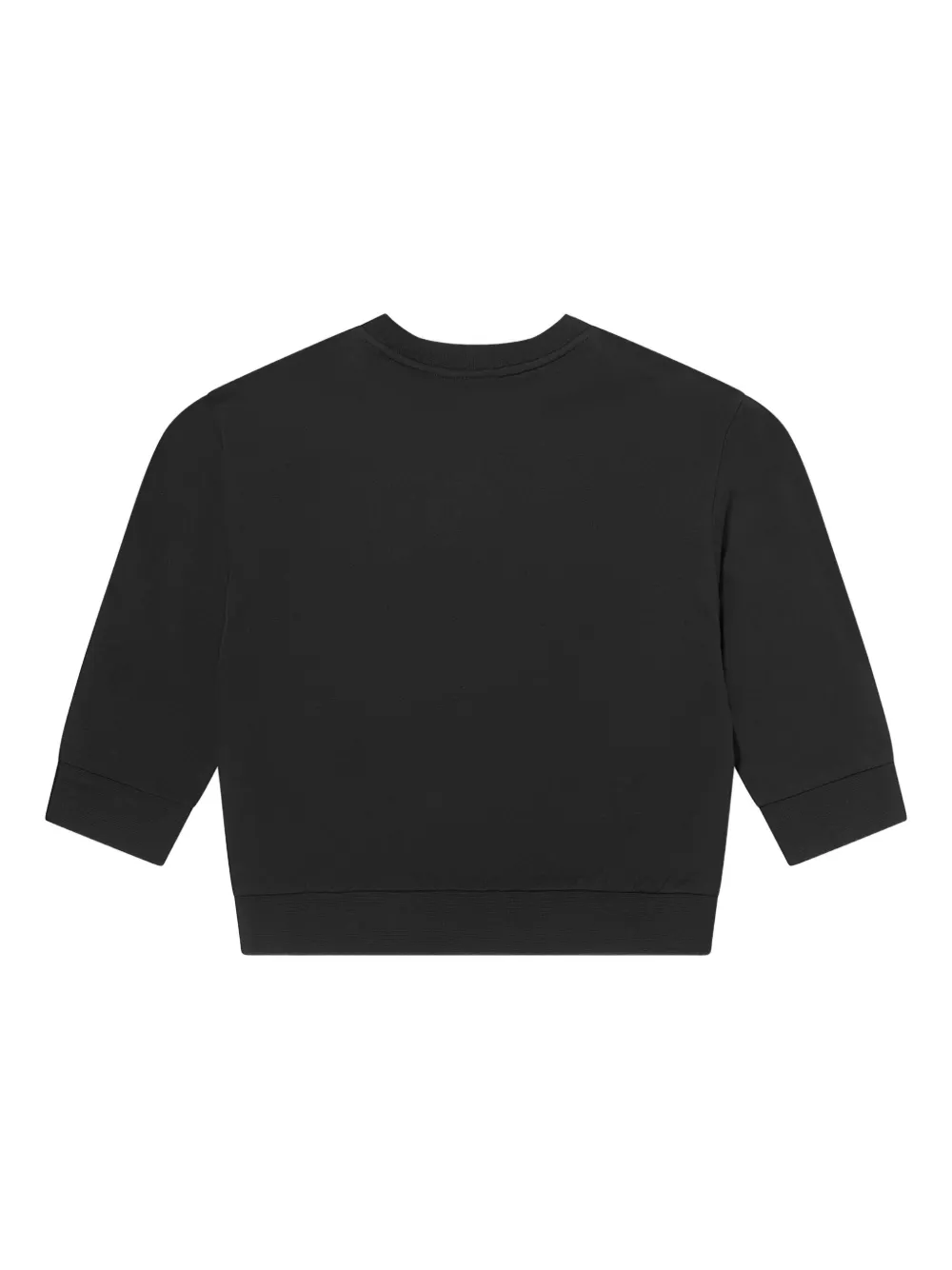 Emporio Armani Kids Sweater met logo Zwart
