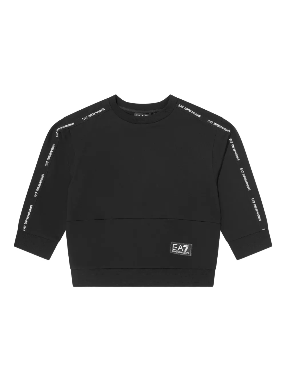 Emporio Ar i Kids Sweater met logo Zwart