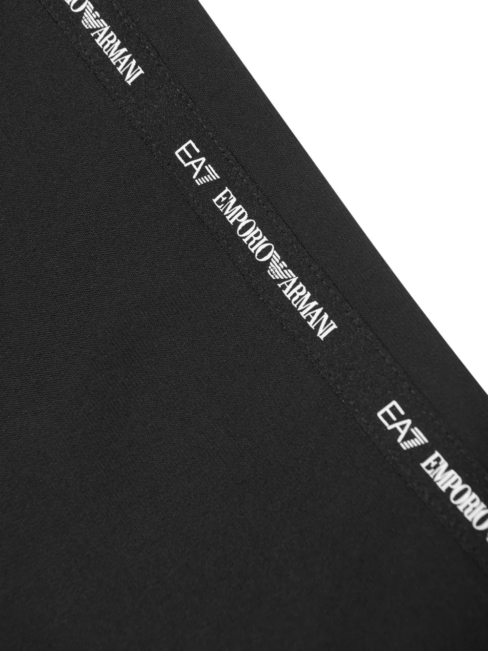 Emporio Armani Kids Sweater met logo Zwart