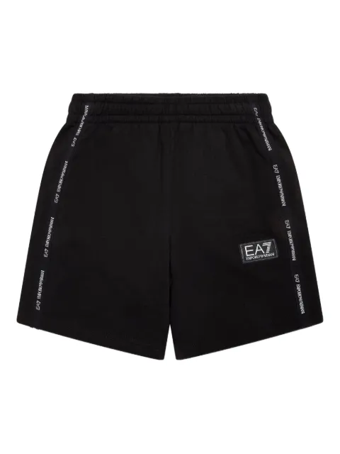Emporio Armani Kids bermudas con parche del logo