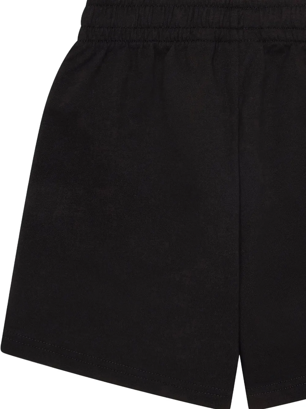 Emporio Armani Kids Shorts met logopatch Zwart