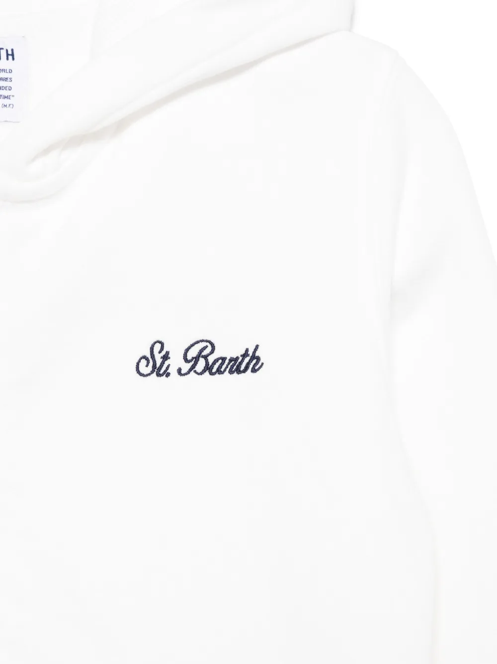 MC2 Saint Barth Kids Coney hoodie Wit