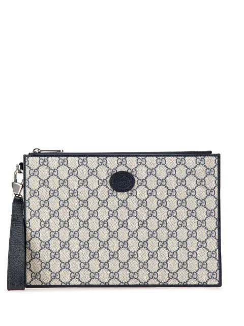 Gucci Pre-Owned 2000-2015 GG Supreme Interlocking G clutch bag