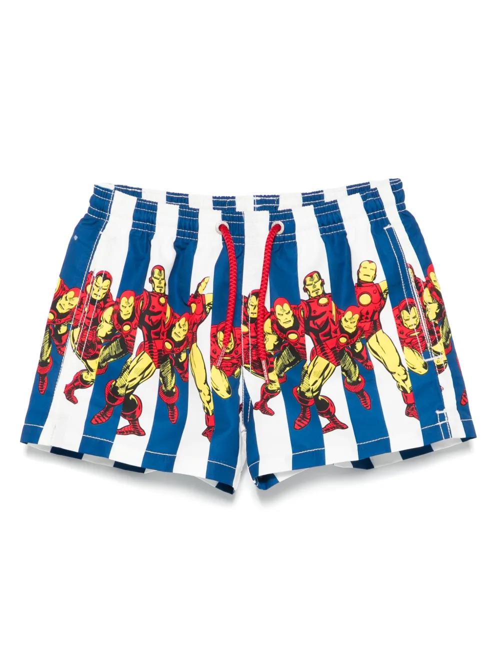 Mc2 Saint Barth Kids' X Marvel Haiti Swim Shorts