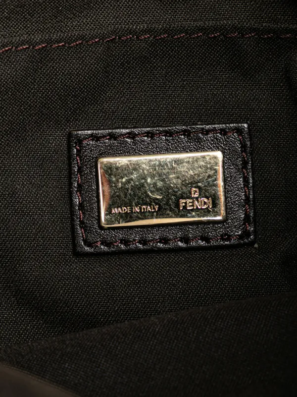 Fendi Pre-Owned 2000-2010 ズッキーノ キャンバス ショルダーバッグ