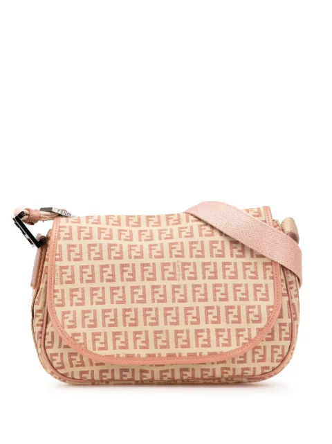 Fendi Pre-Owned 2000-2010 Zucchino Canvas crossbody bag