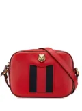 Gucci Pre-Owned 2016-2024 Leather Animalier Web Disco crossbody bag - Red