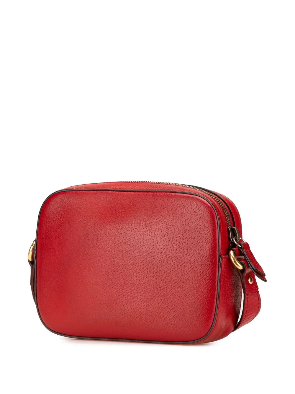 Gucci Pre-Owned 2016-2024 Leather Animalier Web Disco crossbody bag | Pre-Owned | Image 2