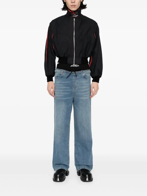 PROTOTYPES Distressed Jacket | Black | FARFETCH CA