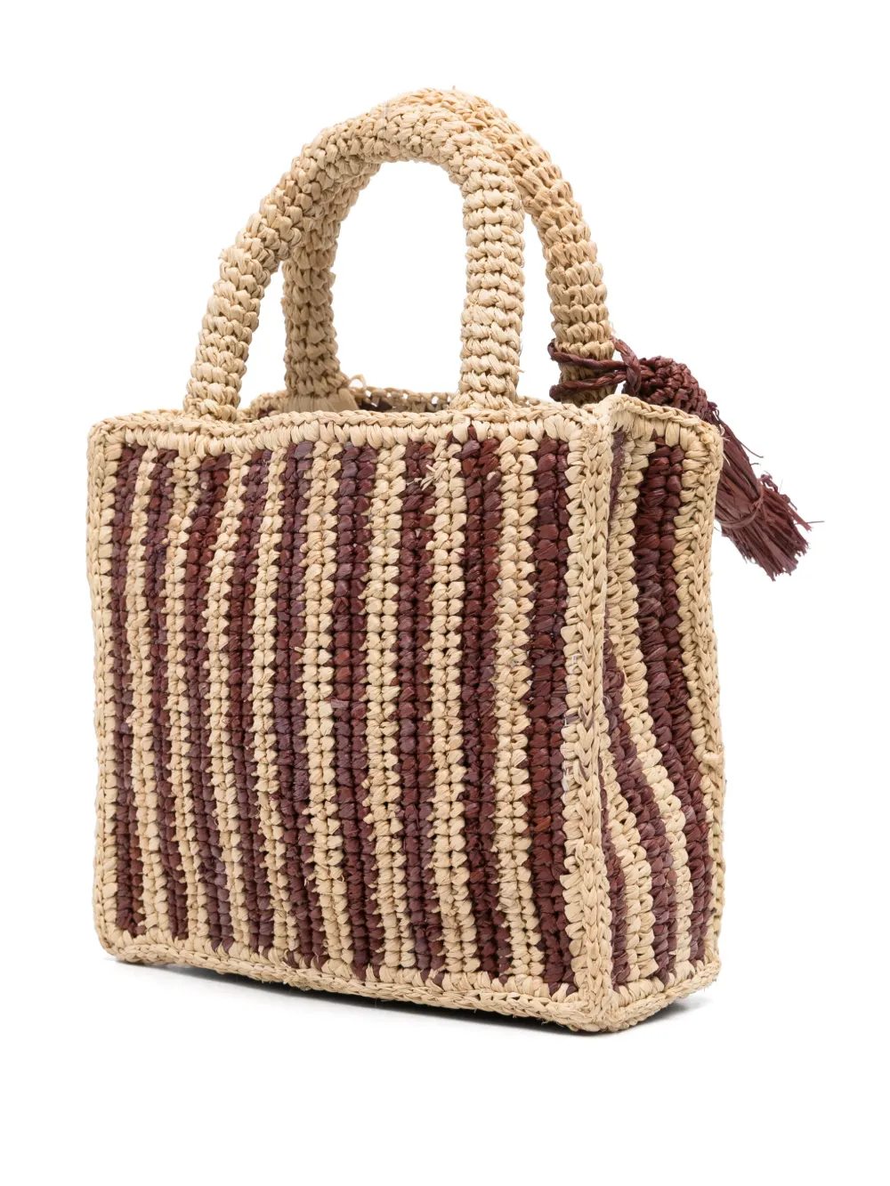 MC2 Saint Barth Kleine Vanity shopper Beige