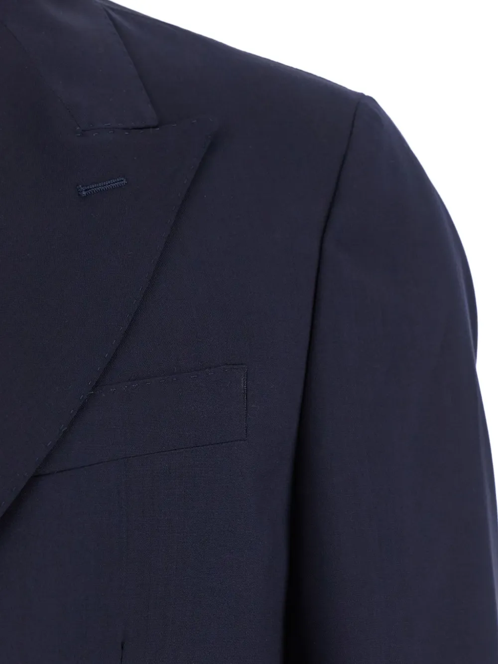 Low Brand Blazer met dubbele rij knopen Blauw