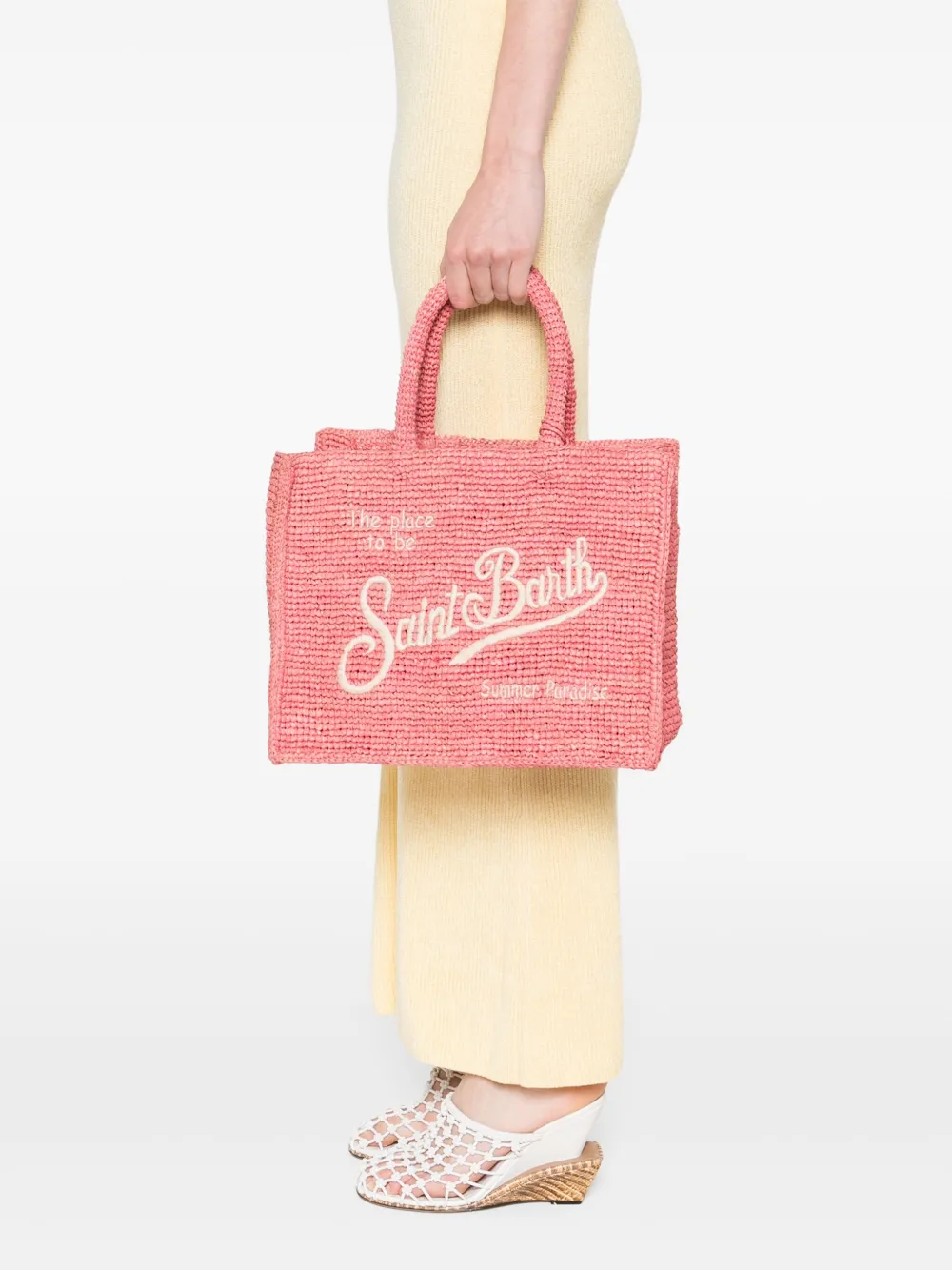 MC2 Saint Barth Colette shopper - Roze