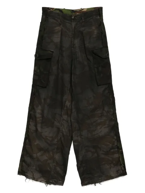 PROTOTYPES camouflage-print cargo trousers
