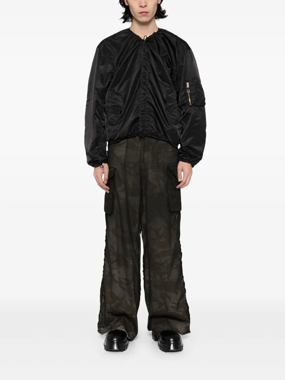 PROTOTYPES camouflage-print cargo trousers | Wide Leg Pants | Image 2