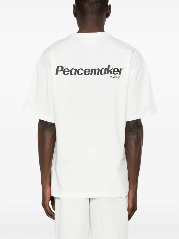 Peacemaker Oamc Dark Flower T-shirt | White | FARFETCH