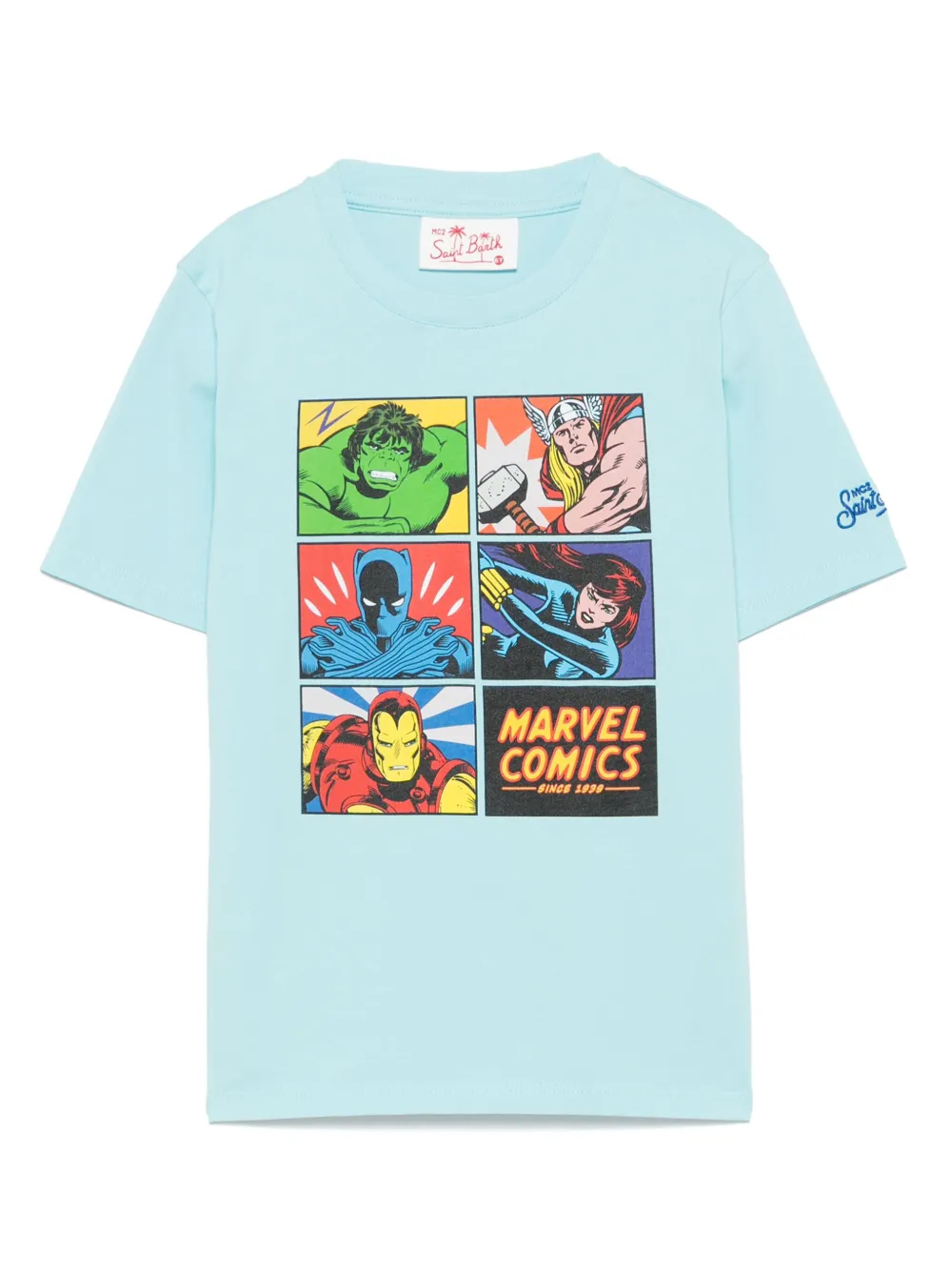 Mc2 Saint Barth Kids' X Marvel Comics Cartoon-print T-shirt