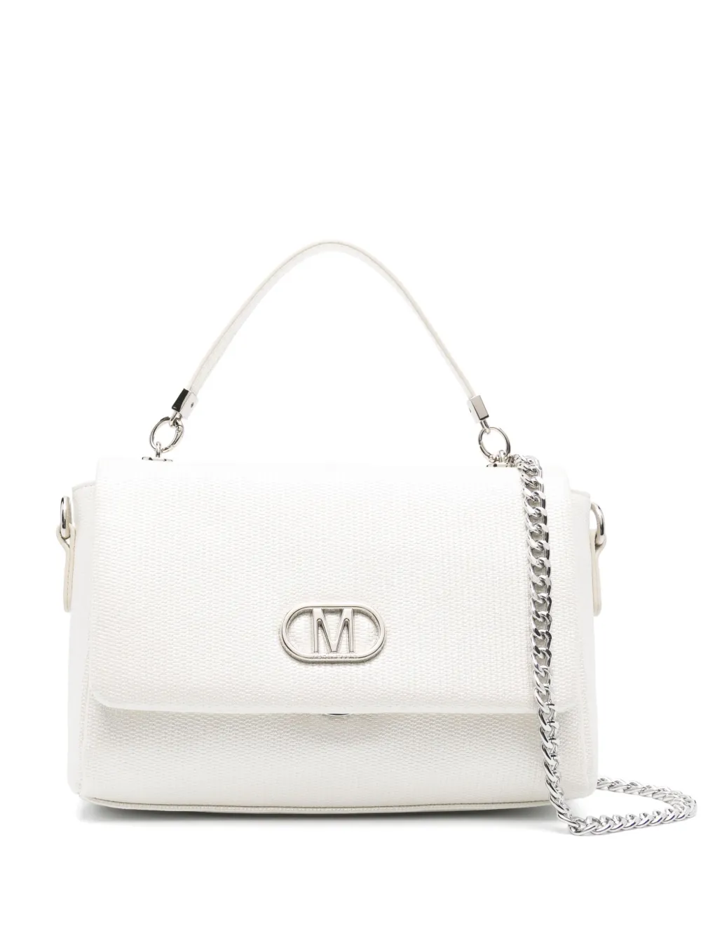 Marc Ellis logo-plaque tote bag | White | Image 1