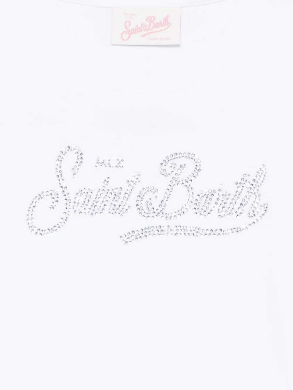 MC2 Saint Barth Kids Elly T-shirt Wit