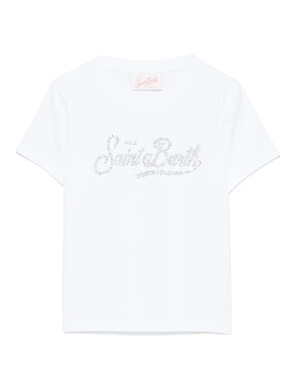 MC2 Saint Barth Kids Elly T-shirt Wit